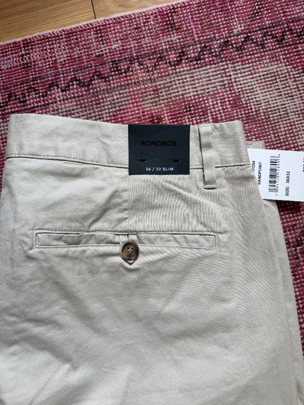 Bonobos Men's Khakis 36 / 32 NEW w/Tags